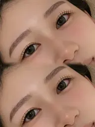 まつ毛パーマ【上】+美眉スタイリング🎀(眉毛Wax/眉毛カット/保湿/メイク込み)