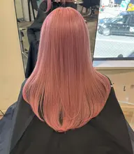 【pink colorしたい方必見🎀🩷】ケアブリーチ+color+超音波tr🥣✨