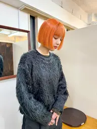 ケアブリーチ+カラー+素髪復元トリートメント✨