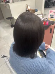 【サラツヤヘアに✨】艶カラー+選べるカクテルトリートメント