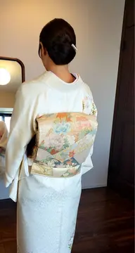 訪問着 着付け
