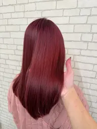 💗艶々ワンカラー💗(プラス料でトリートメントもご利用可能です🙆🏻‍♀️)