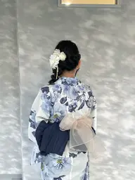 浴衣着付け💙