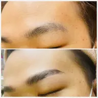 【Men'sアイブロウ】眉カット＋ワックス脱毛＋ツィザー