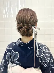 【U25】浴衣ヘアアレンジ🍧💕⚠️当日予約不可⚠️