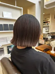 切りっぱなしボブ(レイヤー✕)