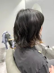 ✂︎カット+パーマ【ケアトリートメント&5分spa付き💡】