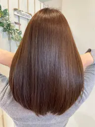 【しっかりダメージ修復ケア】🌟N.ケアカラー+髪質改善ケラ熱トリートメント