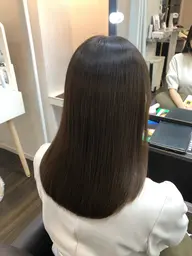 🥉アホ毛解消+乾かすだけで艶美髪🌟表面美髪ストレート+髪質改善超音波トリートメント+濃密シルクSPA🤍