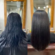 【来店2回目】カット+髪質改善酸性ストレート(専用3Stepトリートメント込)