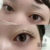 上下似合わせまつ毛パーマ+束感コーティング