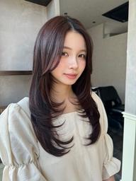 カット+前髪縮毛矯正