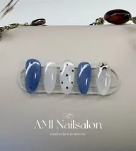 🉐ハンドネイル🉐マグネット✖️ミラードット✨お好みのカラー変更可能❣️自爪オフケア込み❣️長さだし別料金