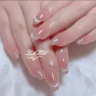 チップ長さだし10本🎀チークマグネットフレンチ💍パーツ2個付き12980→11580