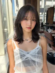 【前髪が伸びてきた方にオススメ✨】お顔周りカット➕トリートメント、シャンプーブロー💆🏻♀️
