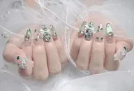 【人気No.1💗】チップ長さ出し10本｜持ち込みデザイン・パーツ付け放題