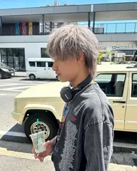 【メンズ特別価格】カット+ブリーチカラー