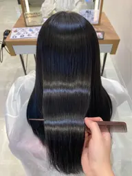🌿地毛風縮毛矯正(ストレートパーマ)、カット、トリートメント🌿