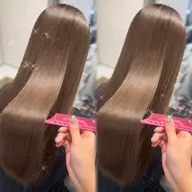 【湿気対策◎】うるつや美髪縮毛矯正＋カット＋カラー🌤️🎀