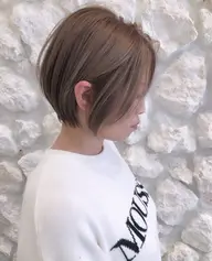 ショートカット+Color【3センチ以上カットさせて頂ける方のみになります。】
