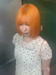【2.5ヶ月以上のリタッチはこちら👉】ケアブリーチロングリタッチ＋オンカラー