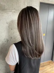 【お洒落度アップ⤴️】ハイライト(全体カラー込み)+3step treatment