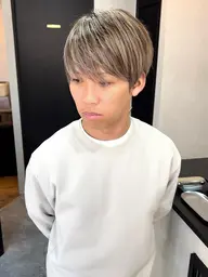 [男性限定♪白髪染めも♪]メンズカラー＋カット￥9900 [千葉/都賀]