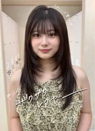 レイヤーカット+うる艶トリートメント🫧