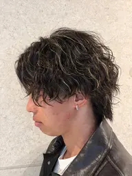 【イメチェンしたい方🙋🏻♂️】カット+メッシュ+メンズパーマ