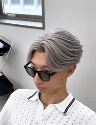 メンズカット🚹✂️+Wカラー⚡️+生トリートメント