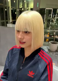 ケアブリーチ+カラー⭐️本日✖️