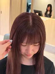 🩰ブリーチなしダブルカラー+ReFaブラシ使用✨クイックトリートメント