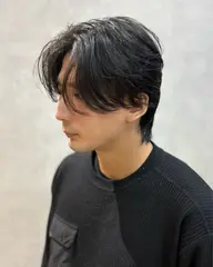 💫平日20時限定メニュー💫【メンズカット】刈り上げないセンターパート✂️