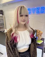 ケアブリーチカラー+シールエクステ(40~100枚)👼🏻🫧