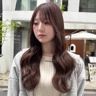 【ロング料金なし】🍨前髪カット + ケアカラー + 前処理トリートメント +クイックトリートメント