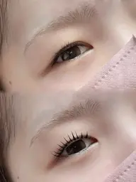 まつげパーマ×マスカラパーマ仕上げ♥濃いまつ毛に♥