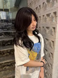 ∥ 🩰 minimo 価格テ巻き styling ∥ 顔周り cut + コテ巻きスタイリング