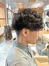 【人気No1メニュー✨】メンズカット+パーマ30%OFF