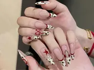 【再来人気No.1💎】10本長さ出し+アートつけ放題