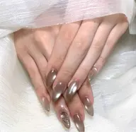 🎀期間限定メニュー✨️💎【オフ込み🤍】ちゅるんマグネットネイル✨️