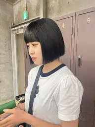 🪽🫧ポイントストレート＋前髪カット🪽🫧前髪・顔周りのみ