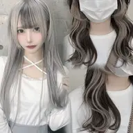 💖さり気ないお洒落に👀💖イヤリングカラーorインナーカラー😳💘➕艶髪オンカラー➕ケアトリートメント➕前髪カット