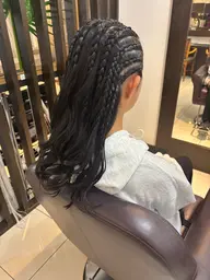 ステージで輝く⚡️⚡️❤️［コンテストなどのヘアセット］ダンスのイベント・大会などのアレンジ