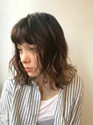 【パーマモデル募集中✨】カット＋パーマ(ミディアム~ショートの方専用クーポン˚✩ )
