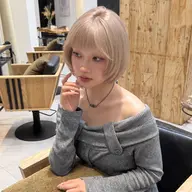 【ミニモ限定クーポン🩵】ブリーチリッタチ+オンカラー+ケアトリートメント込み‼️10,000円🩵🥣