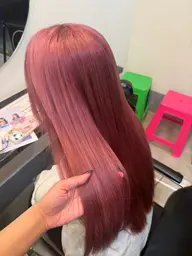 🌟ケアブリーチリタッチ+うる艶カラー⭐️