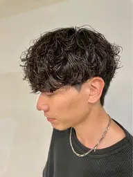 【🪞今っぽい抜け感🪞】メンズカット➕シャドウパーマ［韓国人気◎］