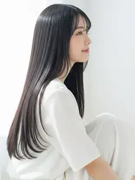 【うねりや広がりまとまりの悪さ全部解決したい方へ♪】髪質改善ストレート+カット　#髪にドラマを。