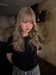 🎀ダブルカラー(ブリーチあり)🎀特別価格(¥17600→¥8800）