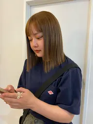 【7月Summerクーポン🍉🌺】カット+透明感ワンカラー+2stepトリートメント+プチスパ
